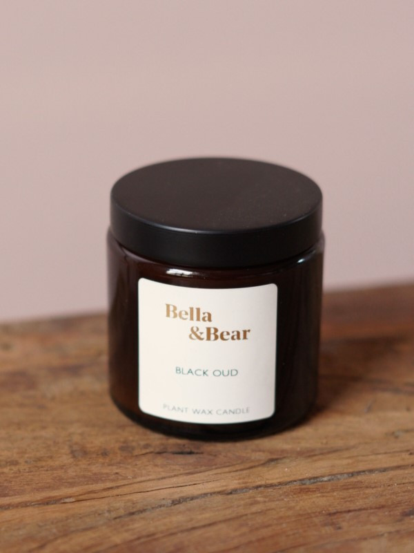 Black Oud Scented Candle